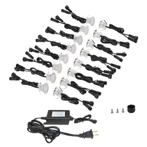 IP67 étanche 10W LED extérieur petit rond enterré lumière 16pcs IP67 étanche LED lumières souterraines - Product Image 1