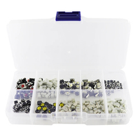 250 pièces 10 types interrupteur à bouton poussoir tactile touches de télécommande de voiture bouton micro-interrupteur tactile