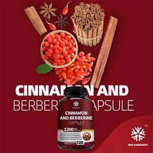 植物性有機ベジタリアンシナモンベルベリン樹皮カプセル微生物バランスサポート認知消化器健康大人 - Product Image 5