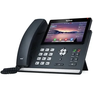 Telefone IP VoIP Wi-Fi LED Cinza SIP-T48U Yea-link