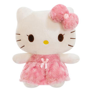 Wholesale Rose Helo <strong>Kitty</strong> Dark <strong>Kitty</strong> Cat My Melody KT Girl Plush Doll Toy Birthday Gift Plush Toys - Product Image 2