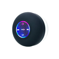 Grande ventouse étanche pour haut-parleur 5.3 avec lumière LED, fonction d'appel et design portable transfrontalier