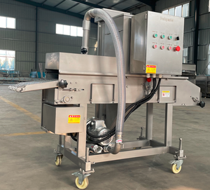 Filete <span class=keywords><strong>de</strong></span> pollo Donut Empanar Pan Migas Recubrimiento Máquina empanadora <span class=keywords><strong>de</strong></span> <span class=keywords><strong>hamburguesas</strong></span> - Product Image 2