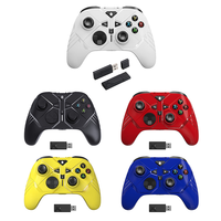 Manette de jeu sans fil avec joystick à effet Hall, gyroscope six axes, fonction turbo pour Xbox, PS4, Switch, PC, Android, iOS