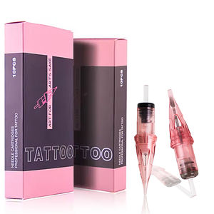 Maquillaje semipermanente 1RL 3RL 5RL 7RL <span class=keywords><strong>9RL</strong></span> RM aguja de cartucho de tatuaje <span class=keywords><strong>para</strong></span> delineador de cejas labio - Product Image 4