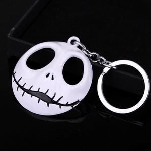 Porte-clés en métal Jack Skellington de L'Étrange Noël de Monsieur Jack, breloques, cadeau d'Halloween pour hommes et femmes - Product Image 3