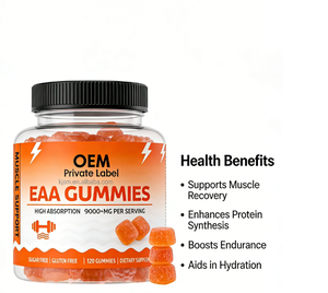 วิตามินกัมมี่สำหรับนักกีฬาแบบวีแกน ครีเอทีน โมโนไฮเดรต เพื่อเสริมสร้างความแข็งแรง พลัง และการพัฒนากล้ามเนื้อ |   ปราศจากน้ำตาล ดูดซึมเร็ว - Product Image 3