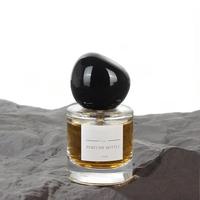 Flacon de parfum vide en verre de 50 ml avec vaporisateur pompe et diffuseur à roseaux, finition mate, prix économique, flacon de parfum vide