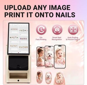 เครื่องพิมพ์ลายเล็บ 3 มิติ หน้าจอสัมผัส 15.6 นิ้ว พร้อมระบบออกแบบอัตโนมัติด้วย AI หน้าจอหมุนได้ ยืดหยุ่น สำหรับใช้งานเชิงพาณิชย์ - Product Image 3