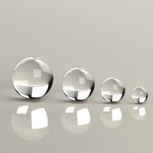 Lente de bola óptica de cristal de cuarzo JGS1 1mm de diámetro 2mm 3mm 4mm 5mm por encargo - Product Image 6