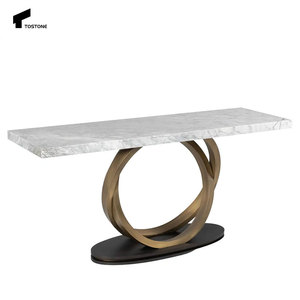 Tostone Interiors Furniture Natural Arabescato Mármol <span class=keywords><strong>blanco</strong></span> <span class=keywords><strong>Entrada</strong></span> Consola Mesa para <span class=keywords><strong>entrada</strong></span> Sala de estar Hogar Villa Decoración - Product Image 6