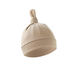 <span class=keywords><strong>Bonnet</strong></span> pour bébé nouveau-né unisexe, <span class=keywords><strong>bonnet</strong></span> en tricot doux pour bébés garçons et filles, décontracté, été, printemps, âge 0-6 <span class=keywords><strong>mois</strong></span> - Product Image 4