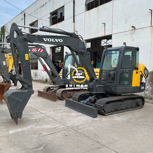 Mini excavadora de orugas Volvo EC60DL usada, modelo 2017, componentes de núcleo de peso de 6 toneladas, bomba de Motor de caja de cambios - Product Image 3