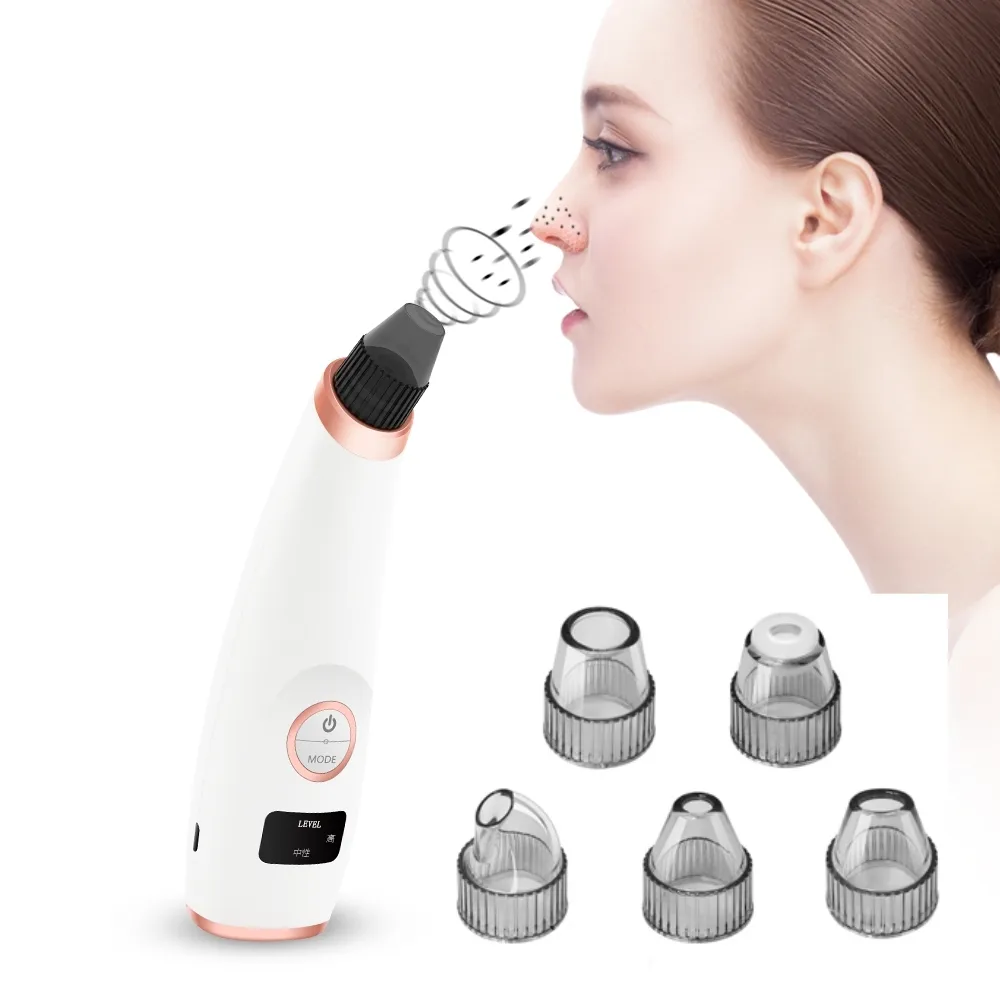 Beste Thuisgebruik Gezicht Facial Verwijderen Acne Black Head Remover Porie Cleanser Vacuüm Zuignap Comedondrukker Vacuüm