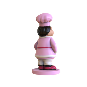 Suministro profesional, adorno de escritorio para el hogar, figuritas en miniatura 3D, figuritas de juguete personalizadas de resina, estatuas de jefe Rosa personalizadas - Product Image 4