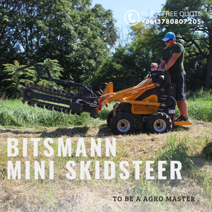 Minicargadora BITSMANN BSM380 a la venta | Proveedor chino <span class=keywords><strong>de</strong></span> MINICARGADORA compacta para <span class=keywords><strong>alquiler</strong></span> y paisajismo - Product Image 2