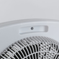 Ventilateur de table silencieux, portable, électrique, 3 vitesses, 40W, à économie d'énergie, 12 pouces, en plastique, à commande mécanique, pour voiture et extérieur