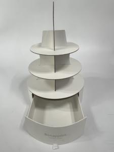 Caja de almacenamiento para el té personalizable de múltiples capas para llevar en la boda, juego de mesa de postre de West Point para llevar comida - Product Image 4