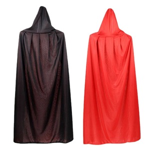 Venta al por mayor manto con capucha capa abrigo Halloween vampiro capa Cosplay Capa Mágica Halloween bruja vampiro - Product Image 3