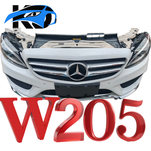 Kit Paraurti Originale A2058800140 A2058800740 A2058801840 con Faro a LED, Radiatore, Ventola e Griglia Frontale per Mercedes Benz <span class=keywords><strong>W205</strong></span> - Product Image 1