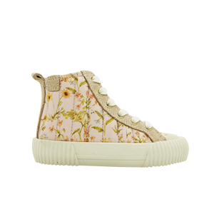 Zapatillas de Moda Unisex con Cordones de PU, Materiales Sintéticos, J454NA, Color Azul Marino y Rosa, Zapatillas Vulcanizadas con Estrella - Product Image 3