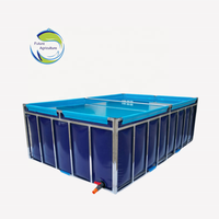 Équipements et machines pour l'élevage de poissons hors sol, bâche en plastique pour bassin piscicole