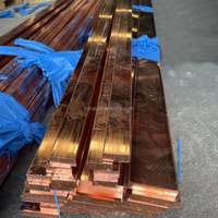 Barre plate en cuivre TP1 Cuivre pur de qualité supérieure
