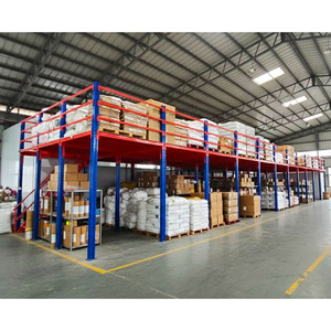 重型钢结构夹层楼板系统支撑式夹层平台多层仓库仓储货架系统 - Product Image 5