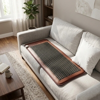 Coussin chauffant en tourmaline, coussin chauffant électrique, tapis chauffant pour la maison, le bureau, le lit, le canapé, le repos et le confort personnel