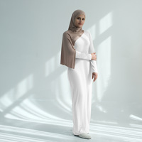 8 couleurs en stock, bandanas ethniques en coton modal, robe intérieure pour femmes, abaya, turban, vêtements décontractés pour la prière musulmane, tailles XS/S M/L XL/XXL, 0,45 kg