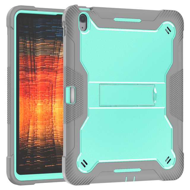 For iPad Cover Hard Case High Quality Kickstand Shockproof Kids Tablet Covers Cases for iPad 11 2025 With Pencil Holder