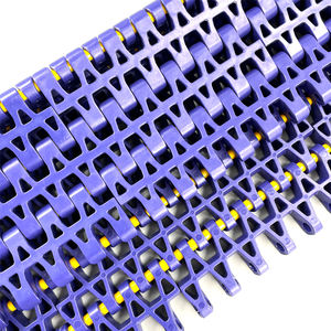 अच्छी गुणवत्ता वाली प्लास्टिक फ्लश ग्रिड बेल्ट मॉड्यूलर कन्वेयर बेल्ट खाद्य कन्वेयर मशीन बेल्ट - Product Image 4