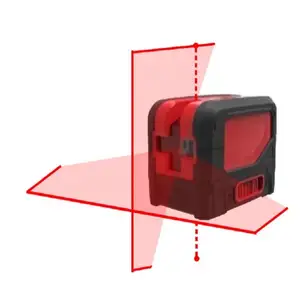 Cross Line Laser Level red Beam laser Self Leveling 180-Degree Vertical Line and Horizontal Line Multi-Use Alignment Laser Level