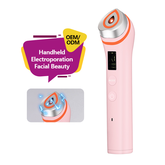Electroporation Face and Neck Lifting Massage Device Facial Beauty Skin Tightening Tool Facial Lifting Device