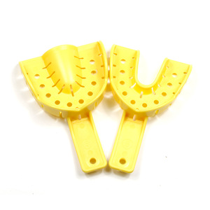 Bandeja Dental Desechable Plástico Autoclave Bandeja de Impresión <span class=keywords><strong>Dientes</strong></span> Multiusos - Product Image 1