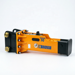 For SB30 Box Type Hydraulic Breaker Chisel Pump Gearbox for 2.5-4.5 Ton Excavators 152kg Construction Mining Engine Motor - Product Image 1
