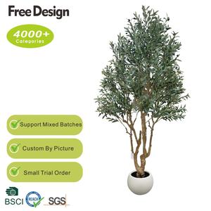 Arbre d'<span class=keywords><strong>olivier</strong></span> artificiel <span class=keywords><strong>géant</strong></span> en plastique de qualité supérieure résistant aux UV avec <span class=keywords><strong>pot</strong></span>, arbre d'<span class=keywords><strong>olivier</strong></span> d'intérieur, toucher réaliste, fait à la main, faux <span class=keywords><strong>pour</strong></span> paysagiste - Product Image 4