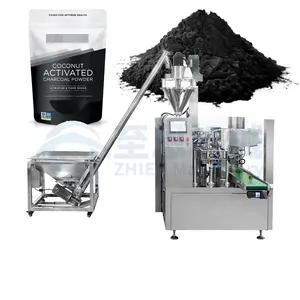 High Performance Zipper Bag Sealing Packaging Machine Charcoal Coconut Doypack Powder Packing Machine