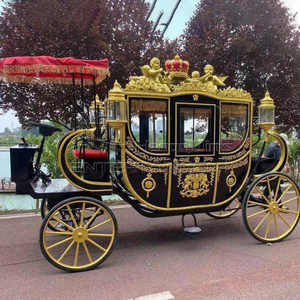 Carroza de Caballos Turística para Bodas Reales en Venta, Carro de Golf para 6 Personas en Oferta - Product Image 3