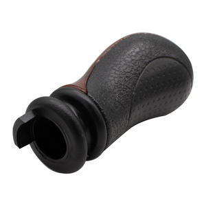 Palanca de cambios de coche Citroen, convertidor ergonómico de bola única de cuero con textura de madera para modelos Peugeot y Citroen - Product Image 4