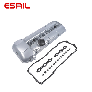Penutup Katup Camshaft Mesin Aluminium 11127512839 11120030496 7512839 7512840 11127512840 0030496 9070990 2389106 untuk BMW 325i - Product Image 4