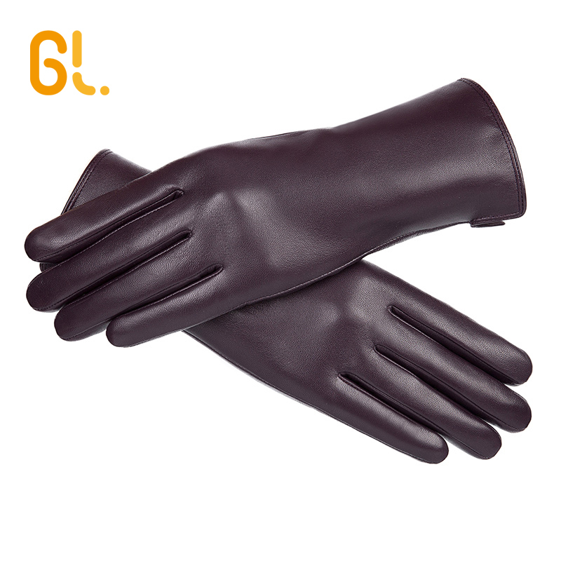 BW101B Wool Lining Genuine Lambskin Trendy