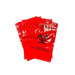 Système de gestion des déchets protégés, sac anti-hazard conçu pour un stockage sécurisé, un transport et une élimination sûre des matières dangereuses - Product Image 1