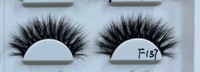 F137 vente en gros de cils en fibre végétale, bande de base de cils végétaliens, faux cils en vison, cils en vison, vendeur
