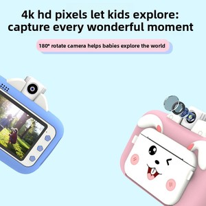 กล้องพิมพ์ภาพสำหรับเด็ก พร้อม Wifi ขนาด 3.5 นิ้ว ความละเอียด 4K HD พร้อมเลนส์หมุนได้ สำหรับเด็กอายุ 3-6 ปี - Product Image 3