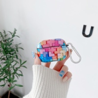 Nouveau Style vente chaude puzzle étui pour écouteurs BQC étui pour casque arc-en-ciel étui pour casque pour Airpad 1/2/3/4