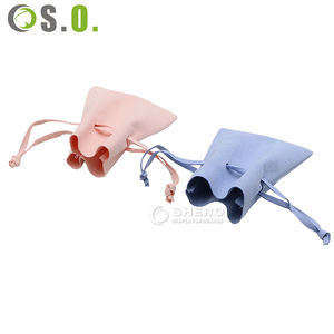 Accept Custom logo Order Recyclable Promotion Packaging Microfiber Pouch Small Microfiber Pouches for Jewelry Pouch Bag - Product Image 4