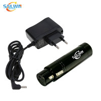 Émetteur et récepteur sans fil Sailwin 2.4G DMX512 pour éclairage de scène, contrôleur DMX, contrôleur d'éclairage de scène DJ