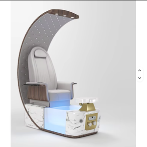 Sillón de Pedicura Profesional de Lujo Moderno para Salón de Uñas, con Masaje y Spa para Pies - Product Image 3