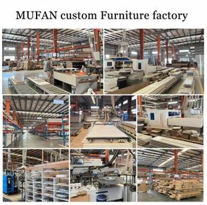 Système de porte de garde-robe de couleur unie personnalisé Armoires de placard moderne Mobilier de chambre à coucher Armoire personnalisée conçue - Product Image 6